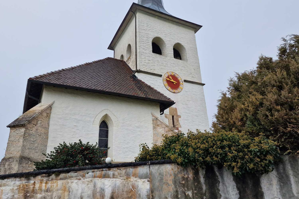 Gebäudeaufnahme Dorfkirche in Guggisberg, HMQ AG
