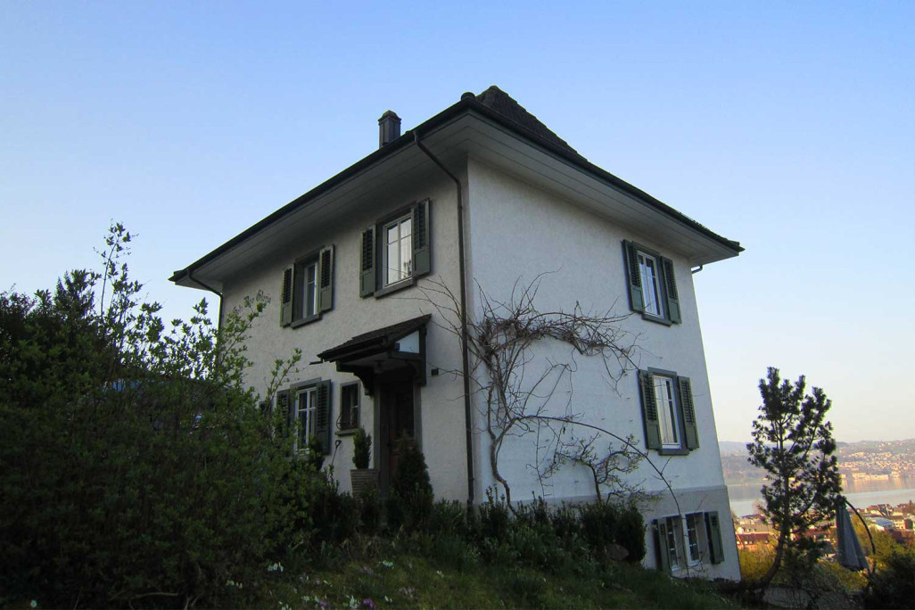 Gebäudeaufnahme Einfamilienhaus in Stäfa