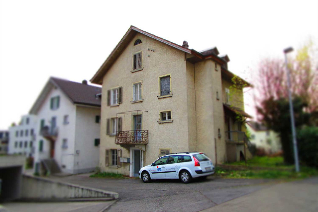 Gebäudevermessung Wohnhaus in Richterswil