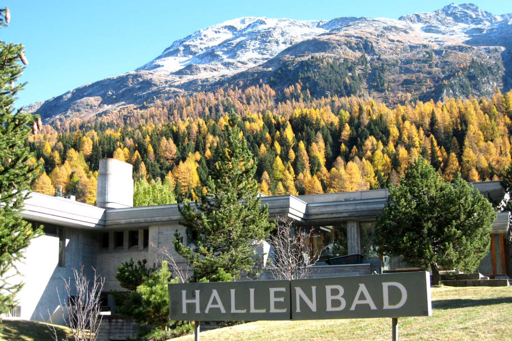 Gebäudeaufnahmen HMQ AG, Hallenbad St. Moritz