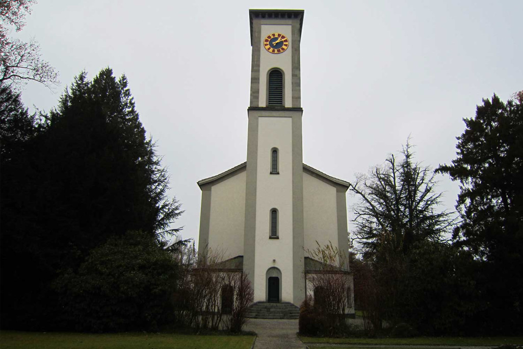 Rapperswil-Jona, Evangelisch-reformierte Kirche, Gebäudeaufnahme, HMQ AG