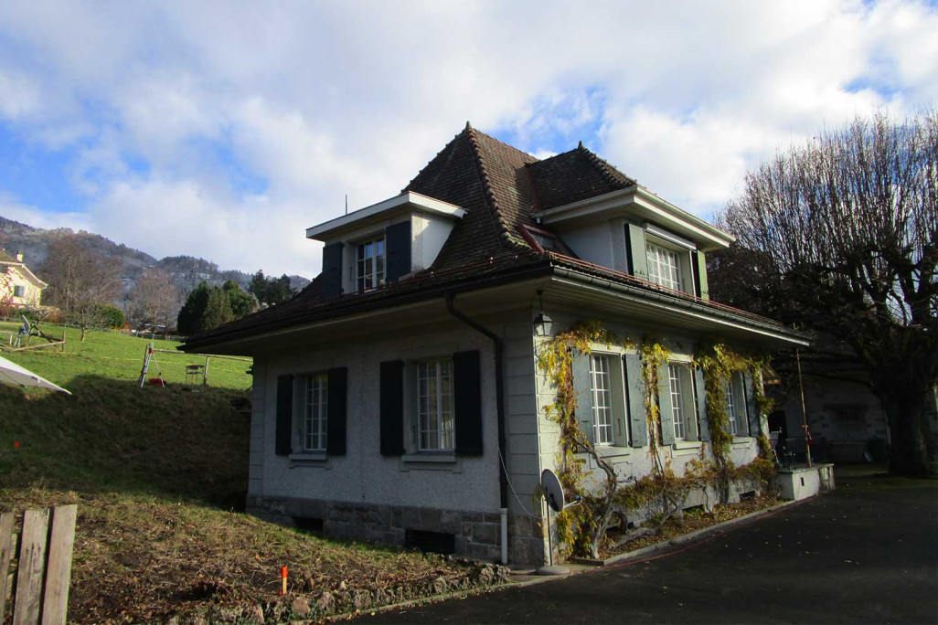 Waadt (Vaud), Gebäudevermessung Villa, HMQ AG