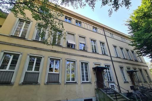 Gebäudevermessung, Kirchgemeindehaus Hard in Zürich, HMQ AG