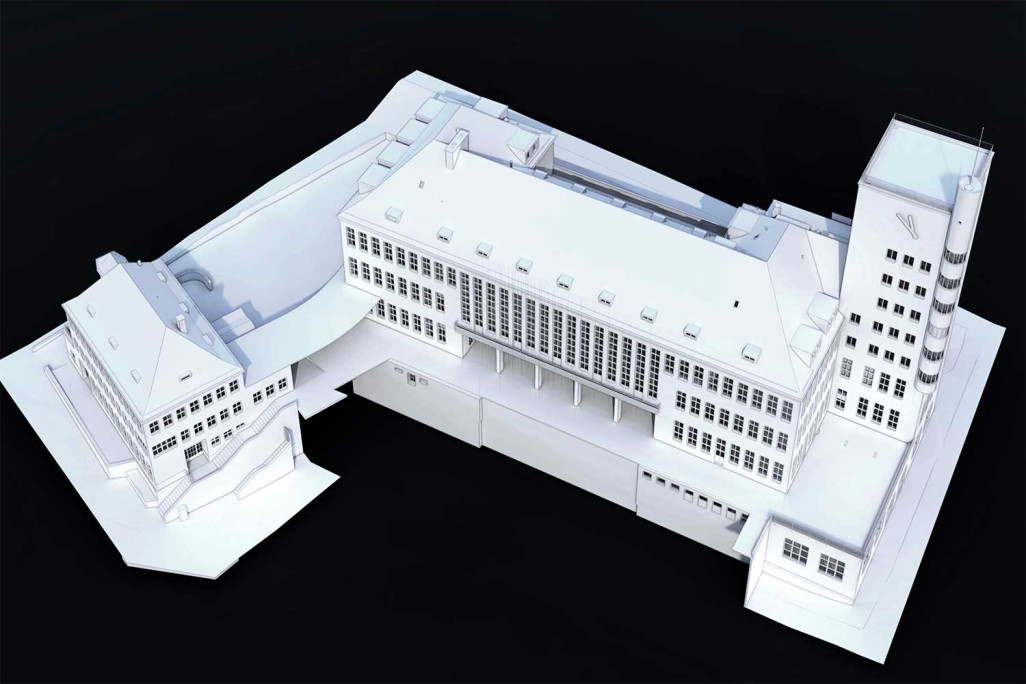 Zürich, Kirchgemeindehaus Rosengarten, 3D-Modell Areal, HMQ AG