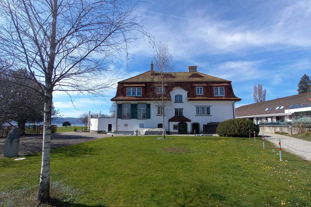 Villa Sunneschy in Stäfa mit 3D-Laserscanning vermessen, HMQ AG