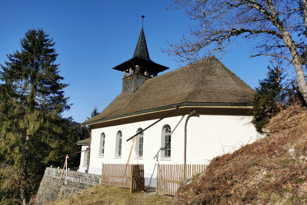 Schnitte und Ansichten von Kirche in Sangernboden, HMQ AG