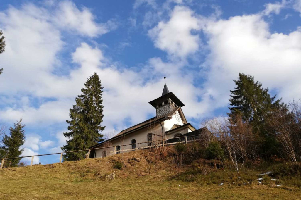 Grundriss als DWG-Dateien von Kirche in Sangernboden, HMQ AG