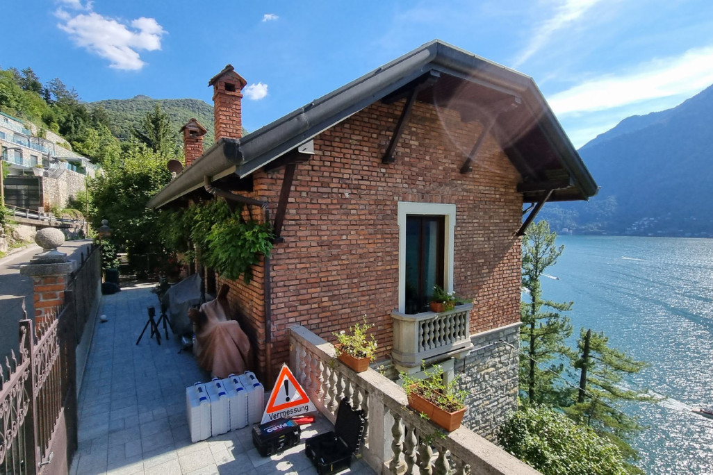 Gebäudevermessung von Villa in Nesso, HMQ AG