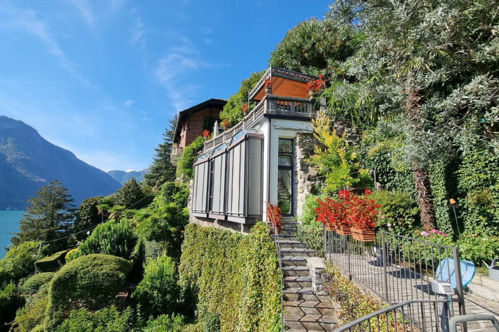 Gebäudeaufnahme mittels 3D-Laserscanning von Villa in Nesso, HMQ AG