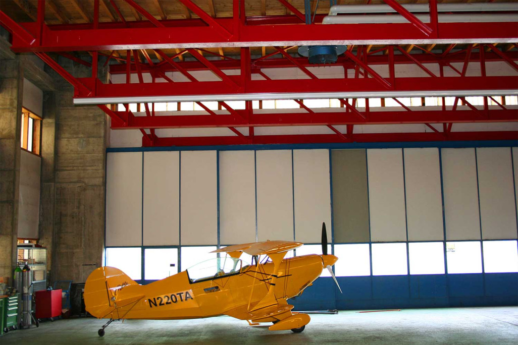 Gebäudeaufnahme Hangar