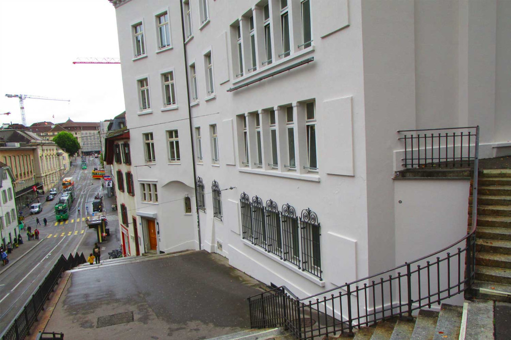 Gebäudeaufnahmen eines Geschäftshauses in Basel, HMQ AG