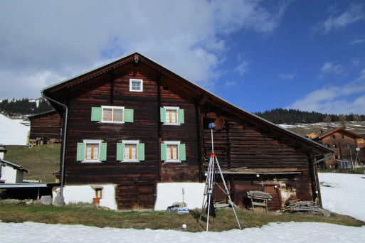 Gebäudeaufnahme in Graubünden, HMQ AG