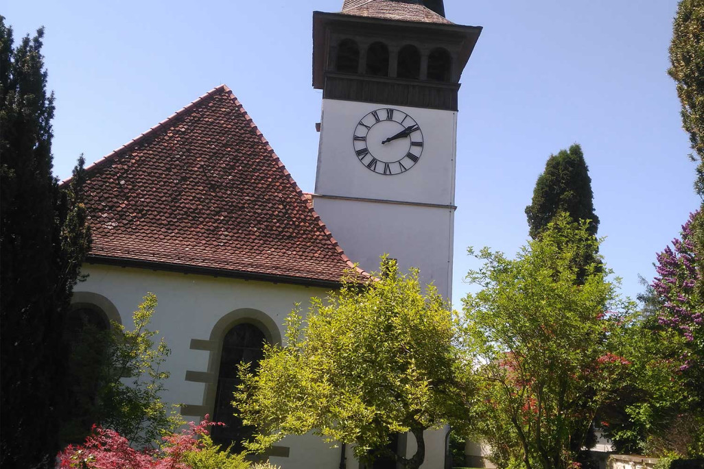 Aufnahme reformierte Kirche in Wohlen BE, HMQ AG