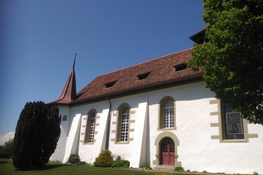 Gebäudevermessung reformierte Kirche in Wohlen BE, HMQ AG