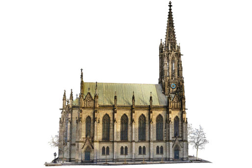3D, Elisabethenkirche in Basel, HMQ AG
