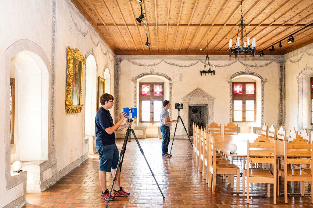 Gebaeudeaufnahme Laserscanning